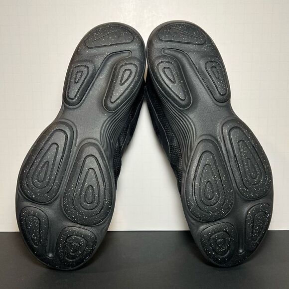 Womens NIKE Revolution 4 Triple Black Running Shoes / Size 10 - Picture 7 of 9